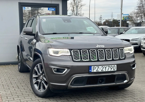 Jeep Grand Cherokee cena 129900 przebieg: 127655, rok produkcji 2017 z Świdnik małe 529